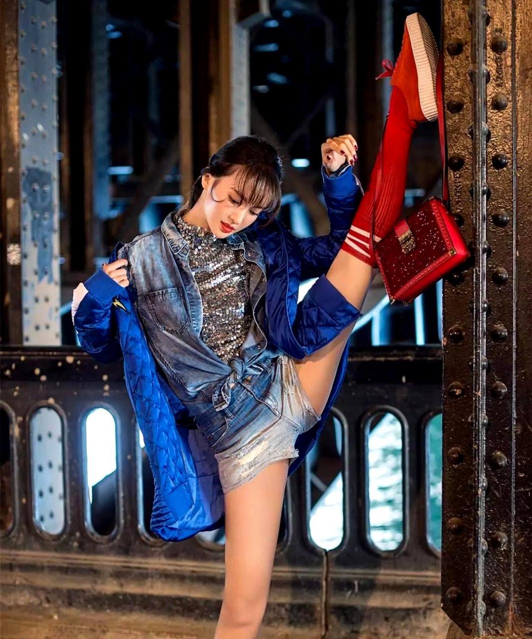 金晨的舞蹈技巧非常高超!