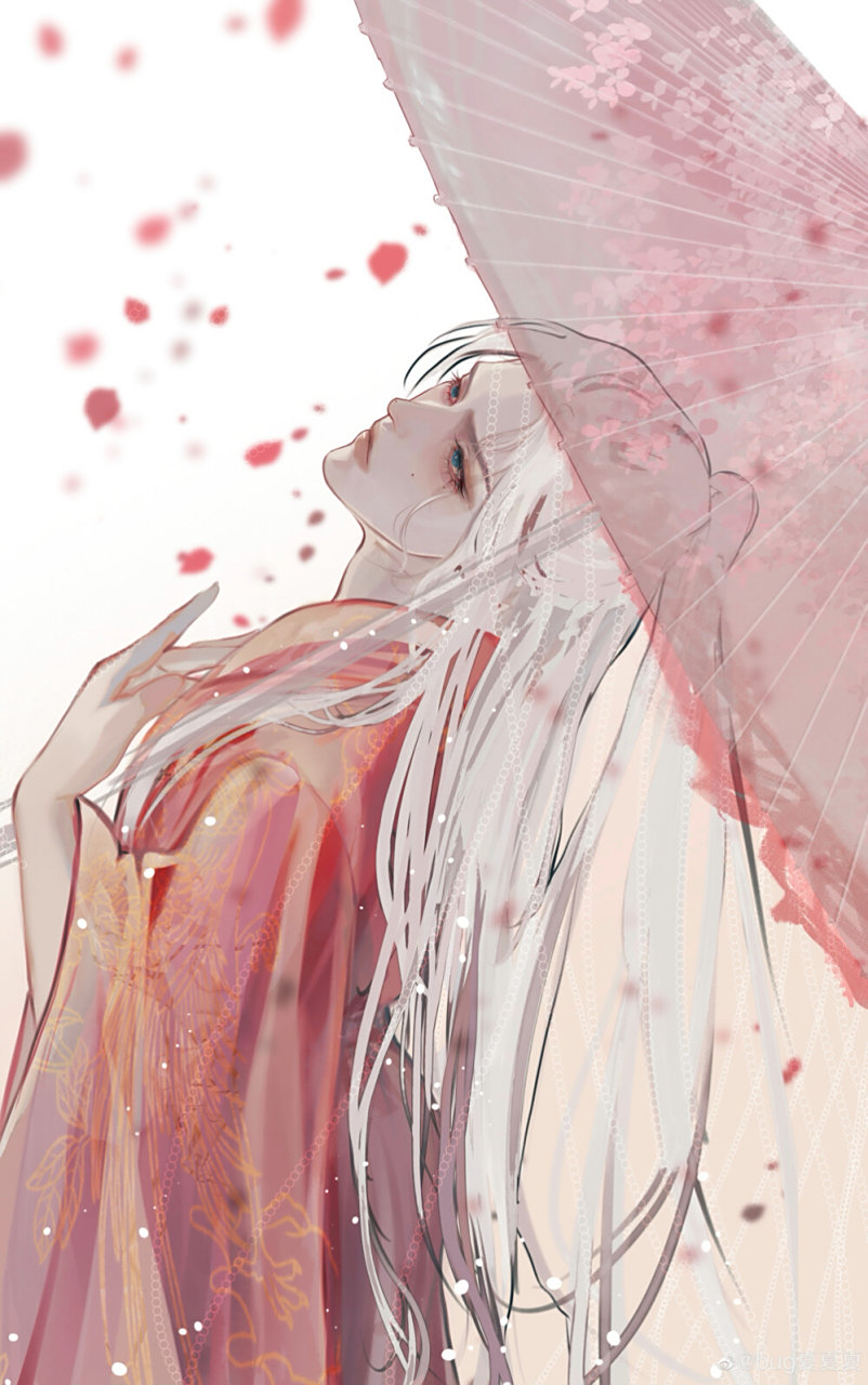 绘师:bug夏夏夏 #唯美古风壁纸