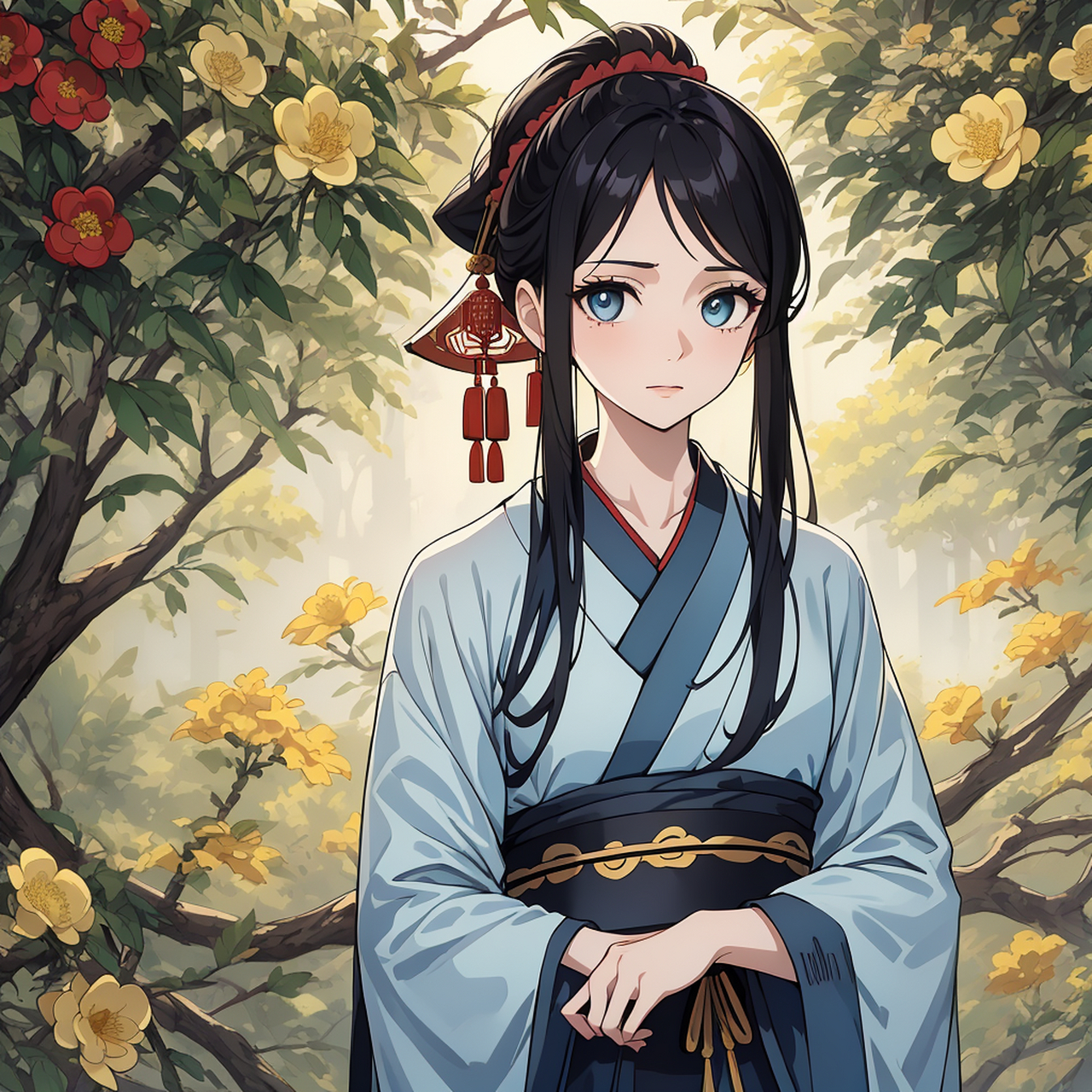 古风小姐姐 #ai绘画# #乐享周末分享吧