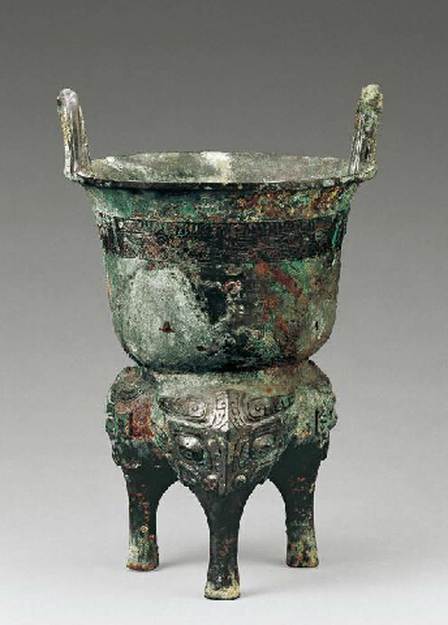 青铜器# 这是首都博物馆收藏的一组西周青铜器.