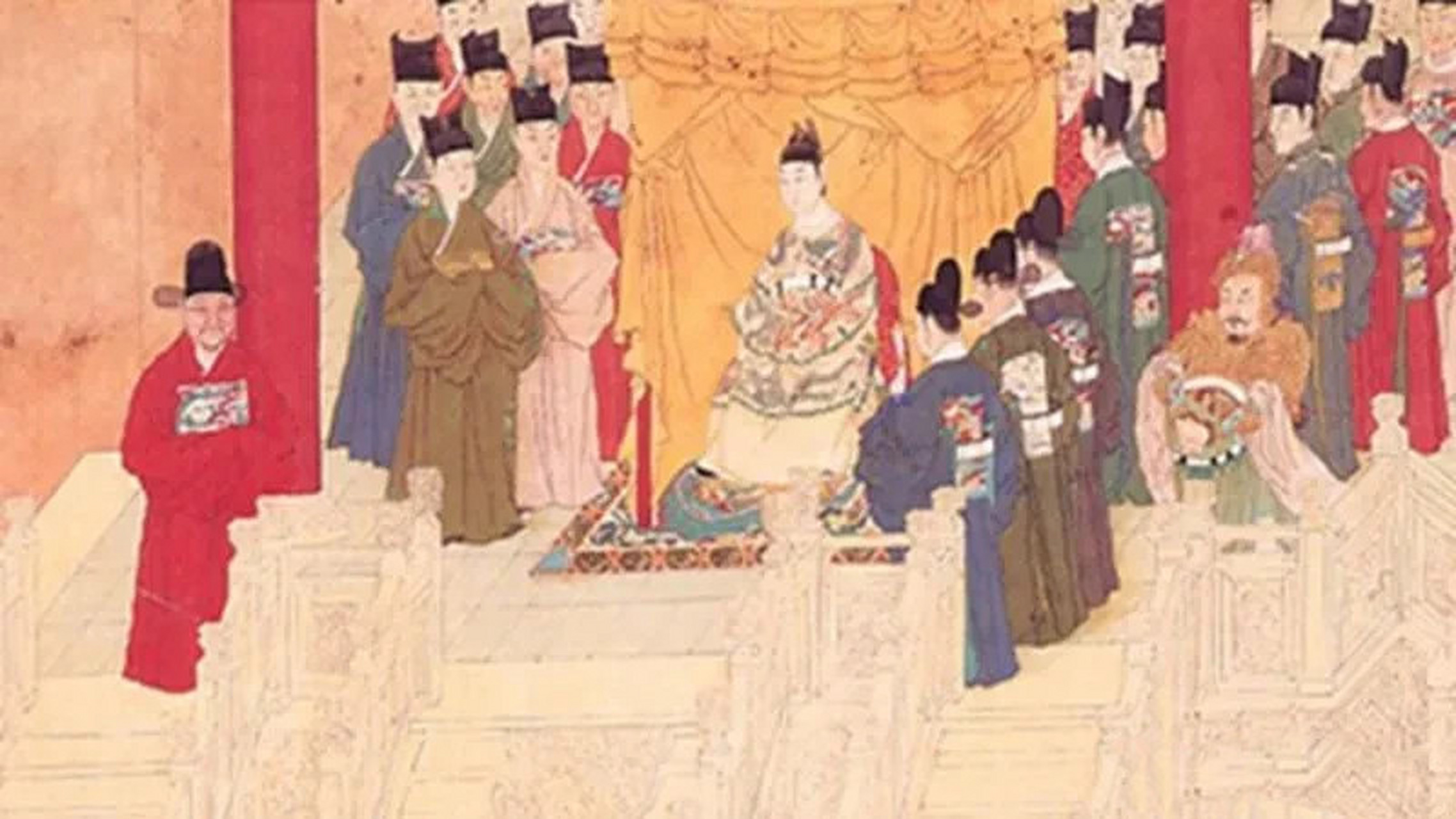 明万历年间,明神宗有一回祭祖下拜,立在一旁的太监,惊慌失措下未替明