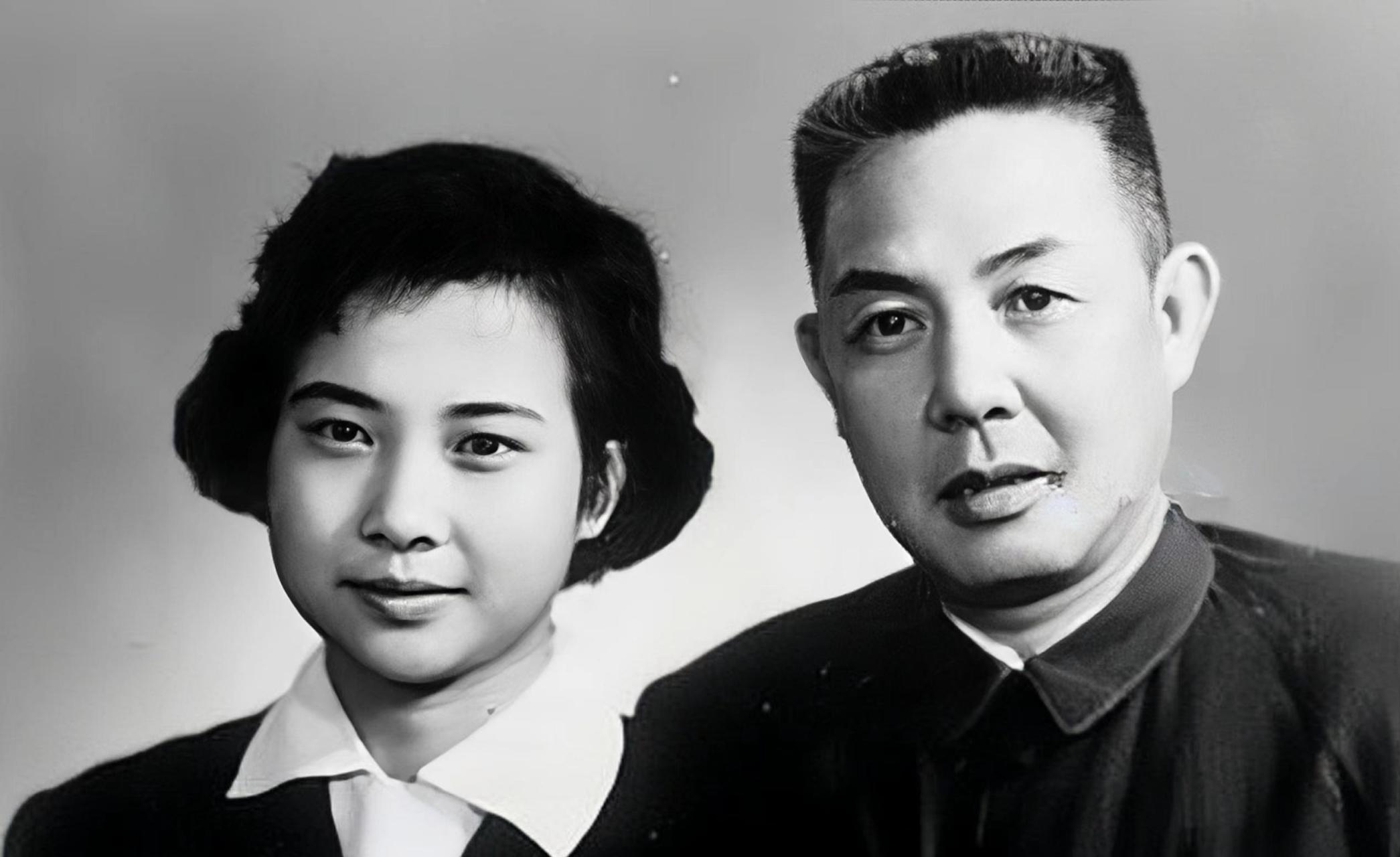 1960年,48岁苏振华将军带着6个孩子和25岁的陆迪伦在贺老总的主持下