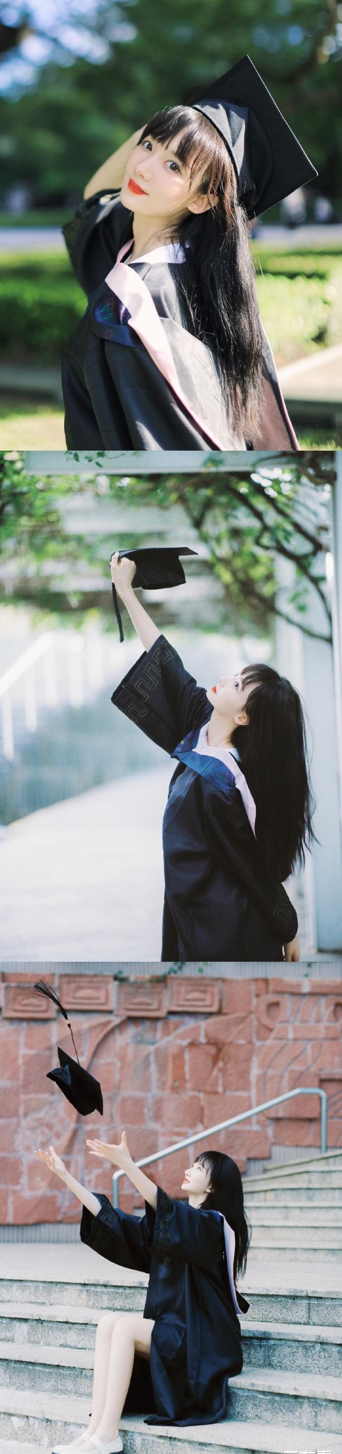 美女小姐姐陈若彤毕业学士美照欣赏