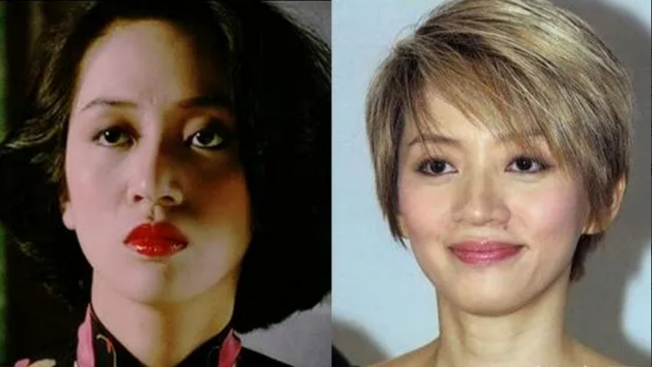 不知道有没有人注意到,梅艳芳和邓丽君的共同之处,她们嘴上方,鼻翼斜