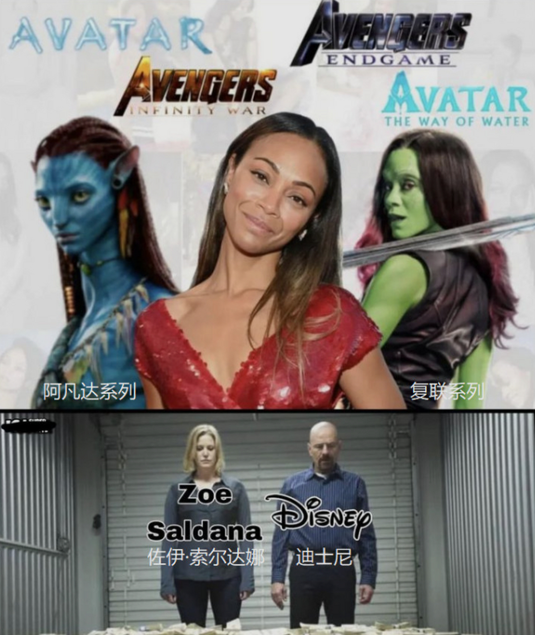 复仇者联盟# #漫威# #漫威电影# #漫威电影宇宙# #佐伊索尔达娜