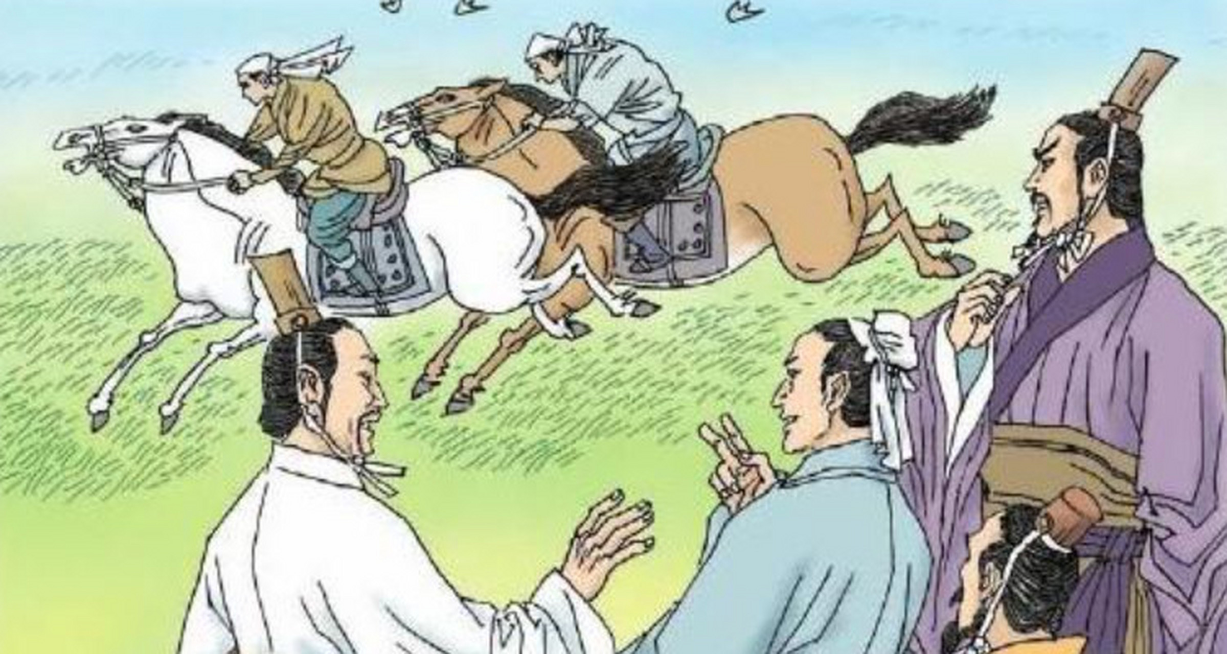 田忌赛马故事简单概括  90 田忌赛马故事是中国古代的一个历史故事