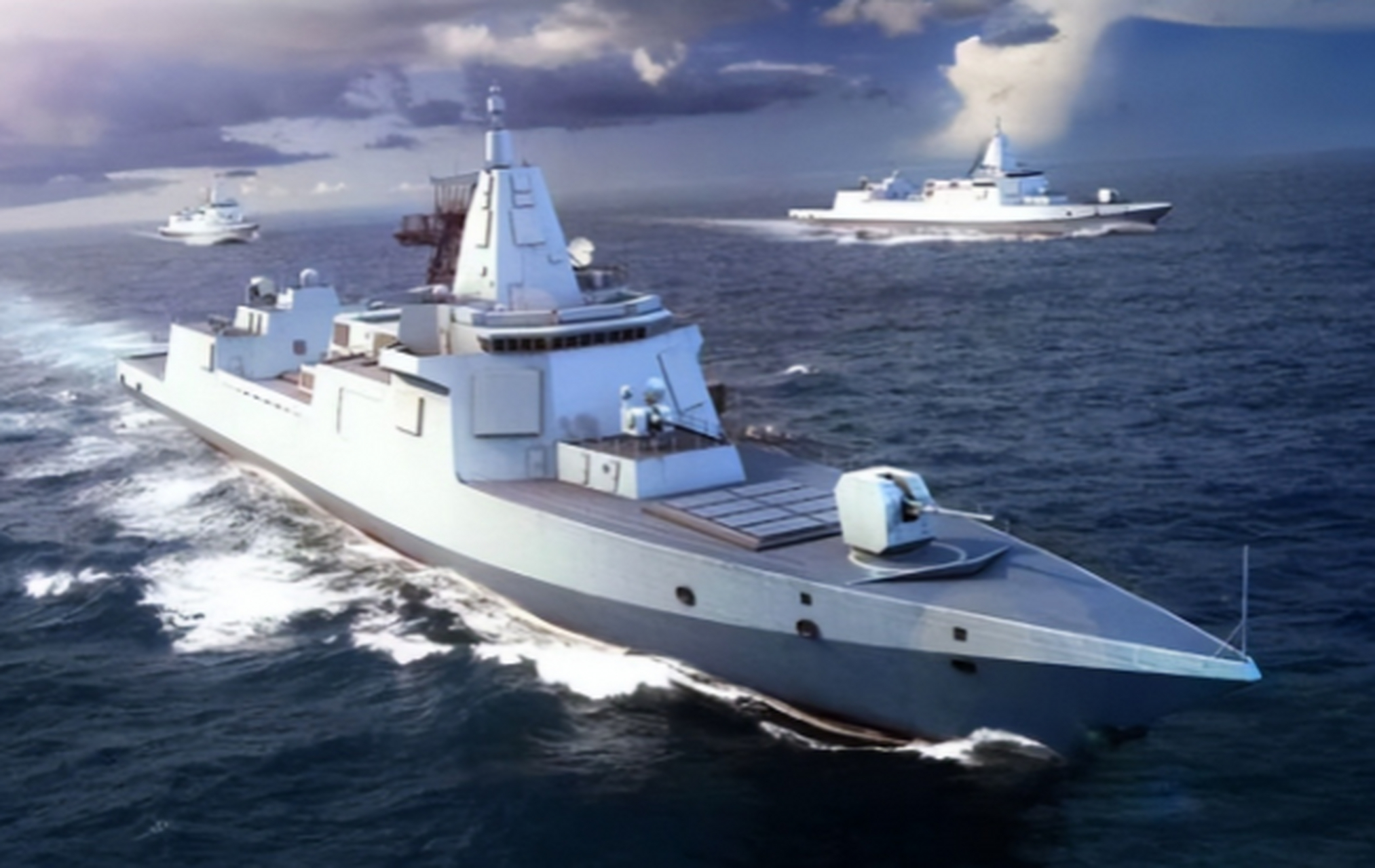 中国055大驱有多恐怖?500公里外可重创对手,真正的大国底气!