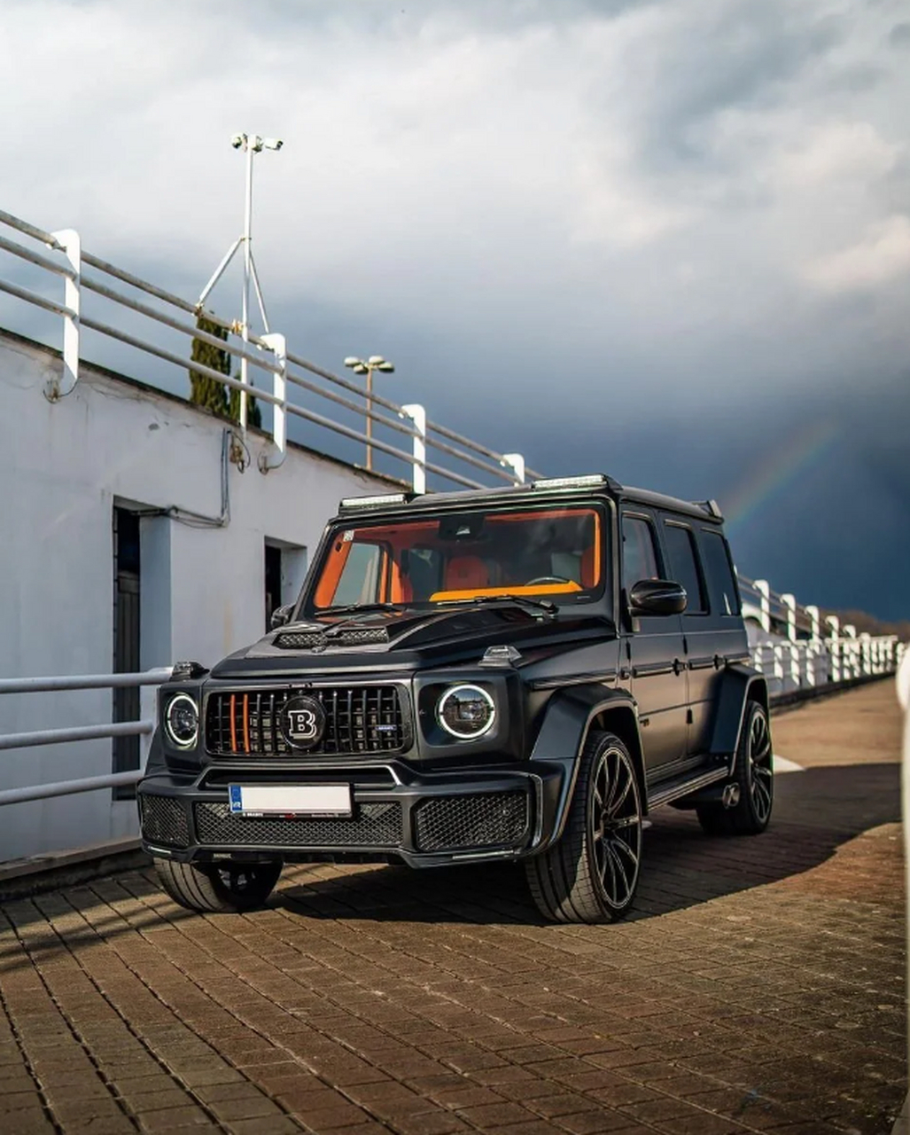 越野性能再升级:奔驰g800巴博斯版深度鉴赏 作为一款越野性能卓越的