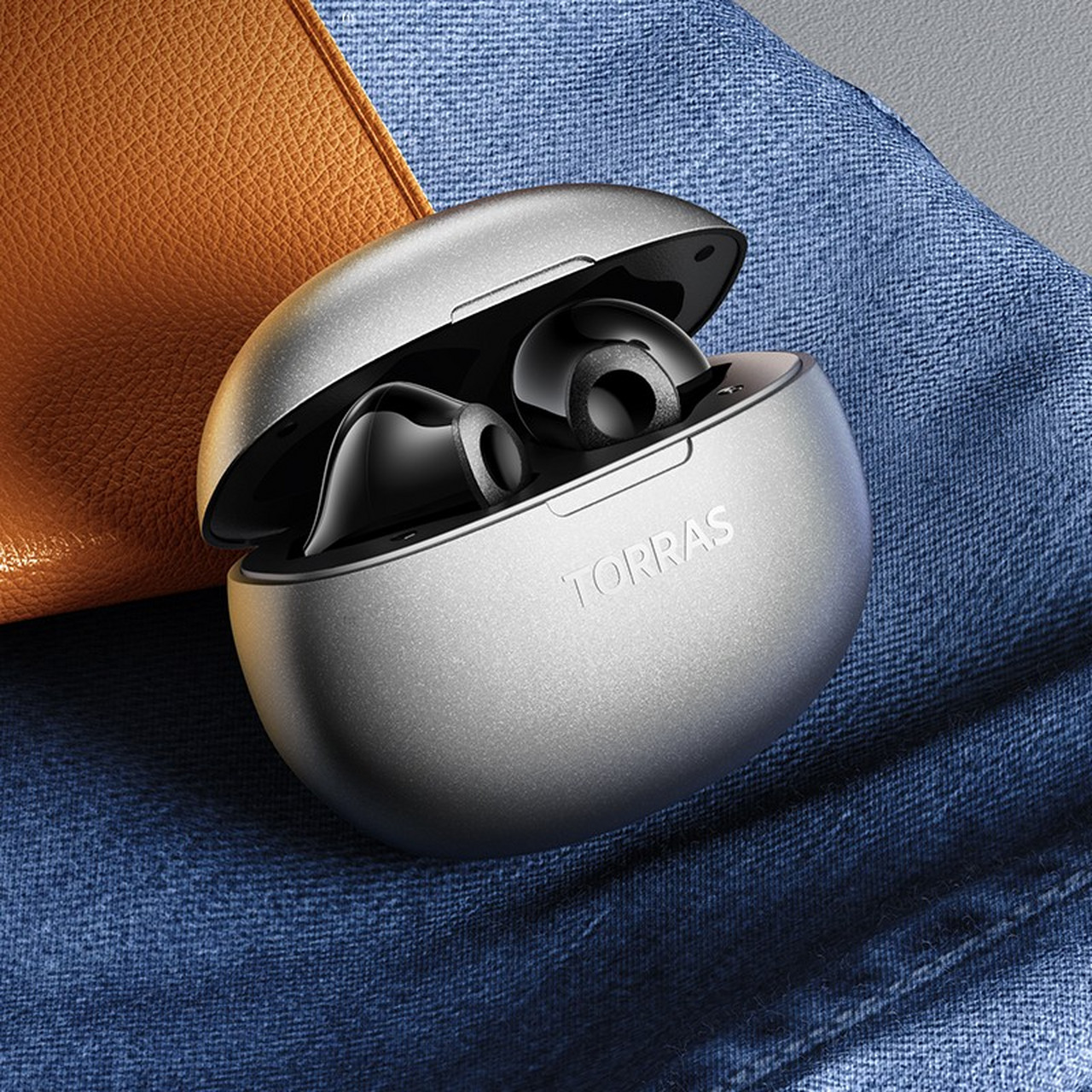 【柏林之声】图拉斯 真无线蓝牙耳机半入耳式主动降噪防水运动跑步