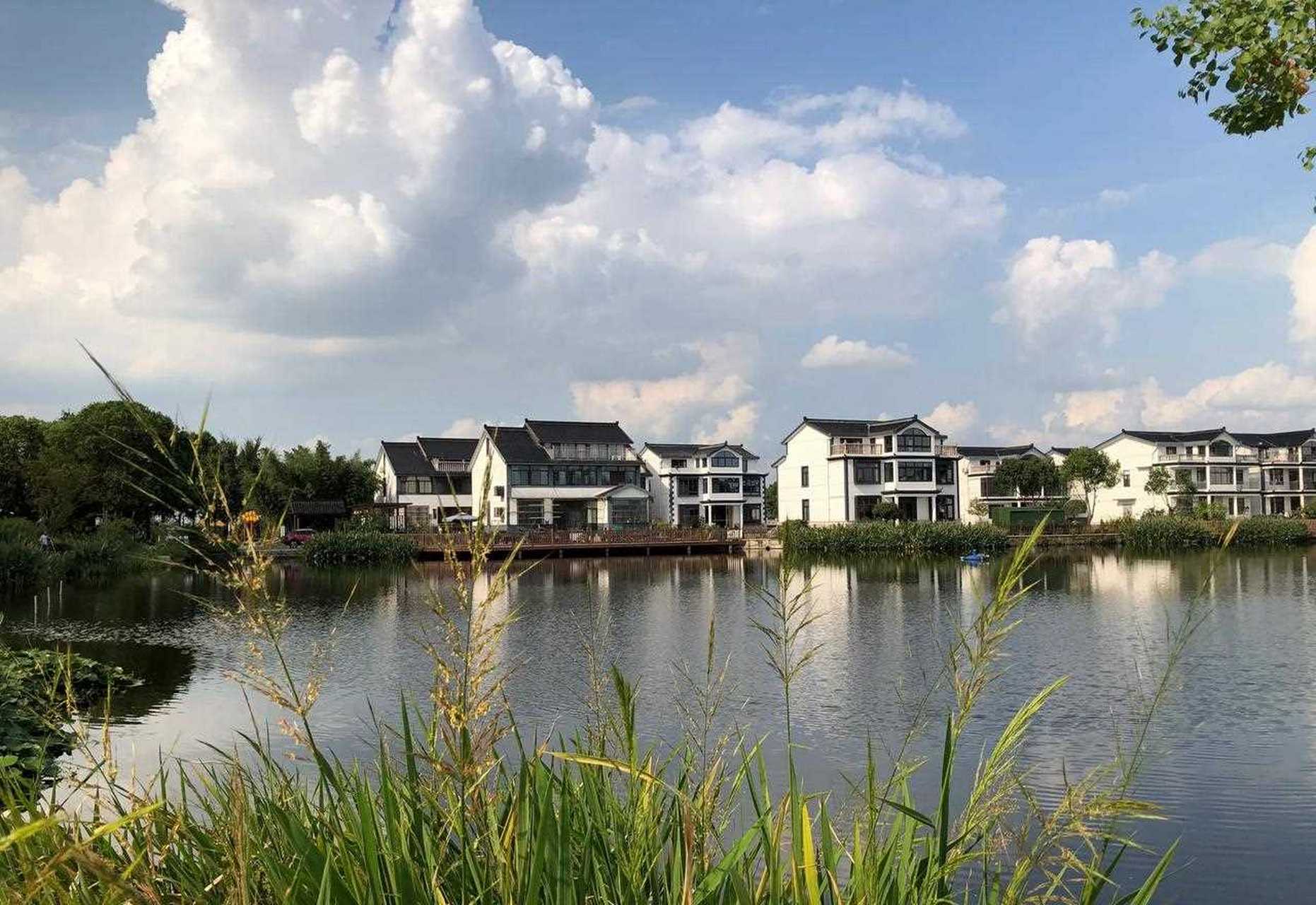 社会主义新农村第二集,位于昆山淀山湖镇的六如墩村