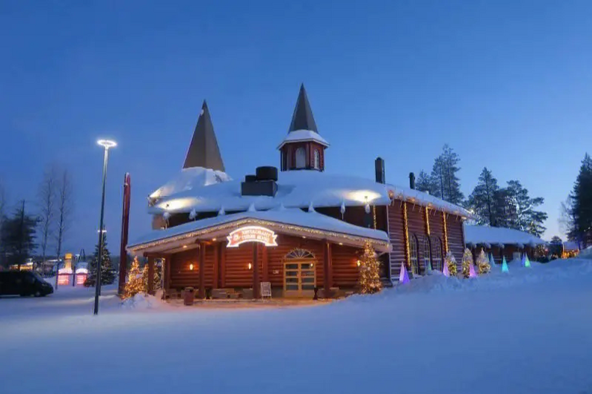 古都遗迹探访# 芬兰圣诞老人村:它是一组主打圣诞特色为景观与体训哪