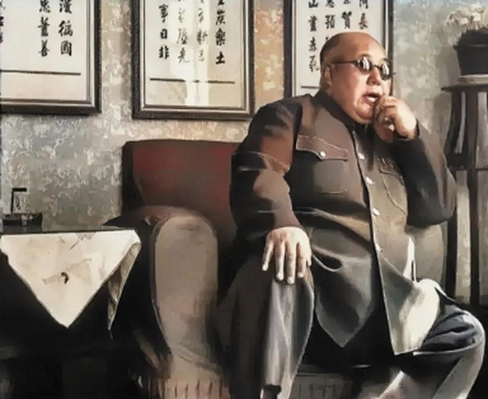 民国中后期,马鸿奎以其庞大的份量和独到的心机统治