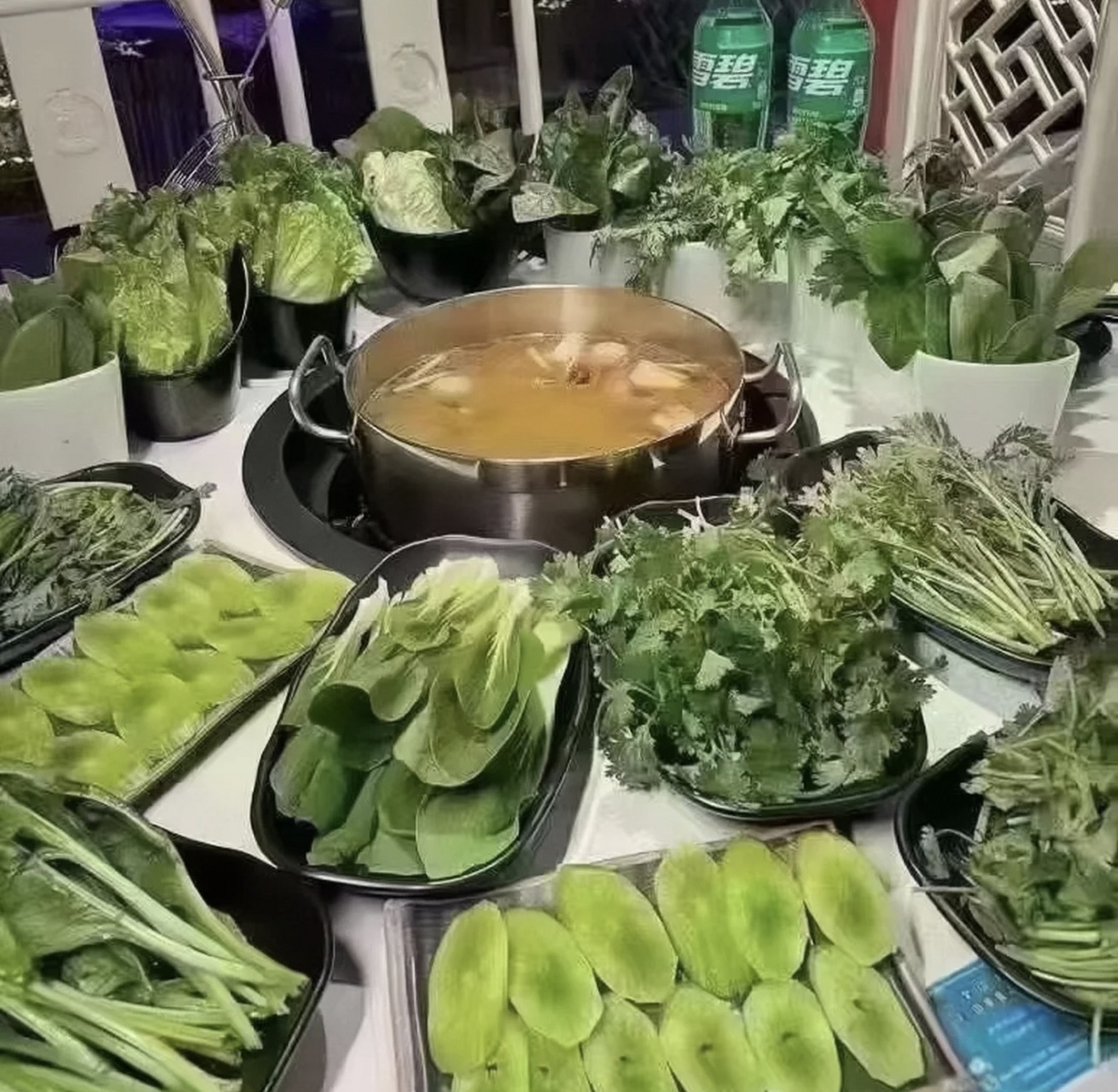 火锅全素宴vs火锅全肉宴,据说更多人喜欢后款