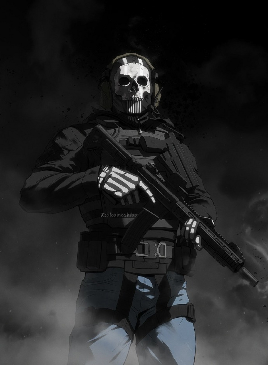 游戏#  波兰画师 aleksandra skiba 《使命召唤》幽灵