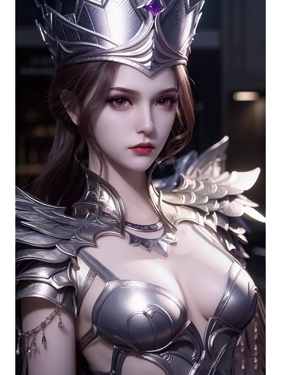 比比东# #ai绘画# 稚嫩版的东儿,圆脸稚嫩气质比较明显,有几分胡列娜