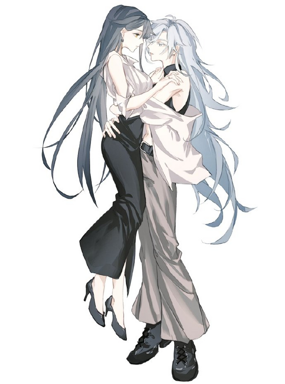 原神# 「重秋」含♀转 无论在哪个宇宙我都爱你 twi:ishijinko