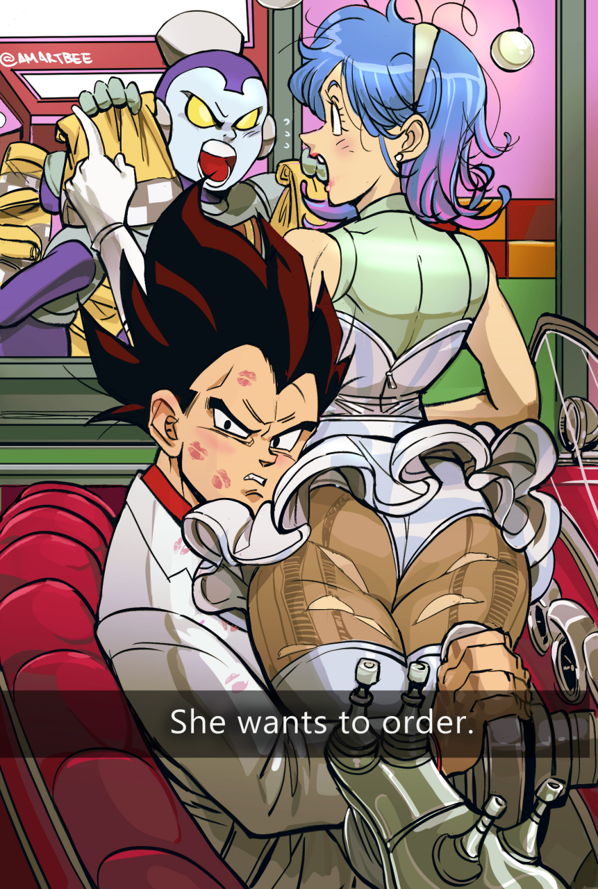 贝吉塔和布尔玛#龙珠