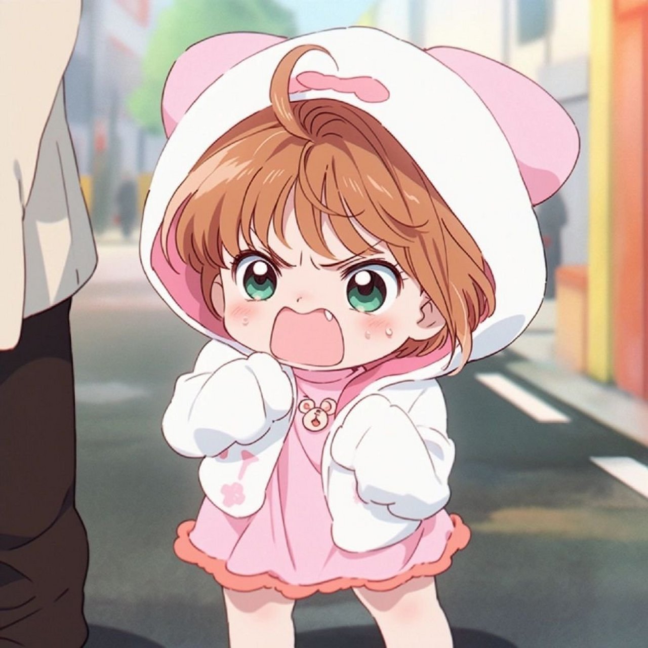 ai绘画# q版小樱凶凶头像 676767