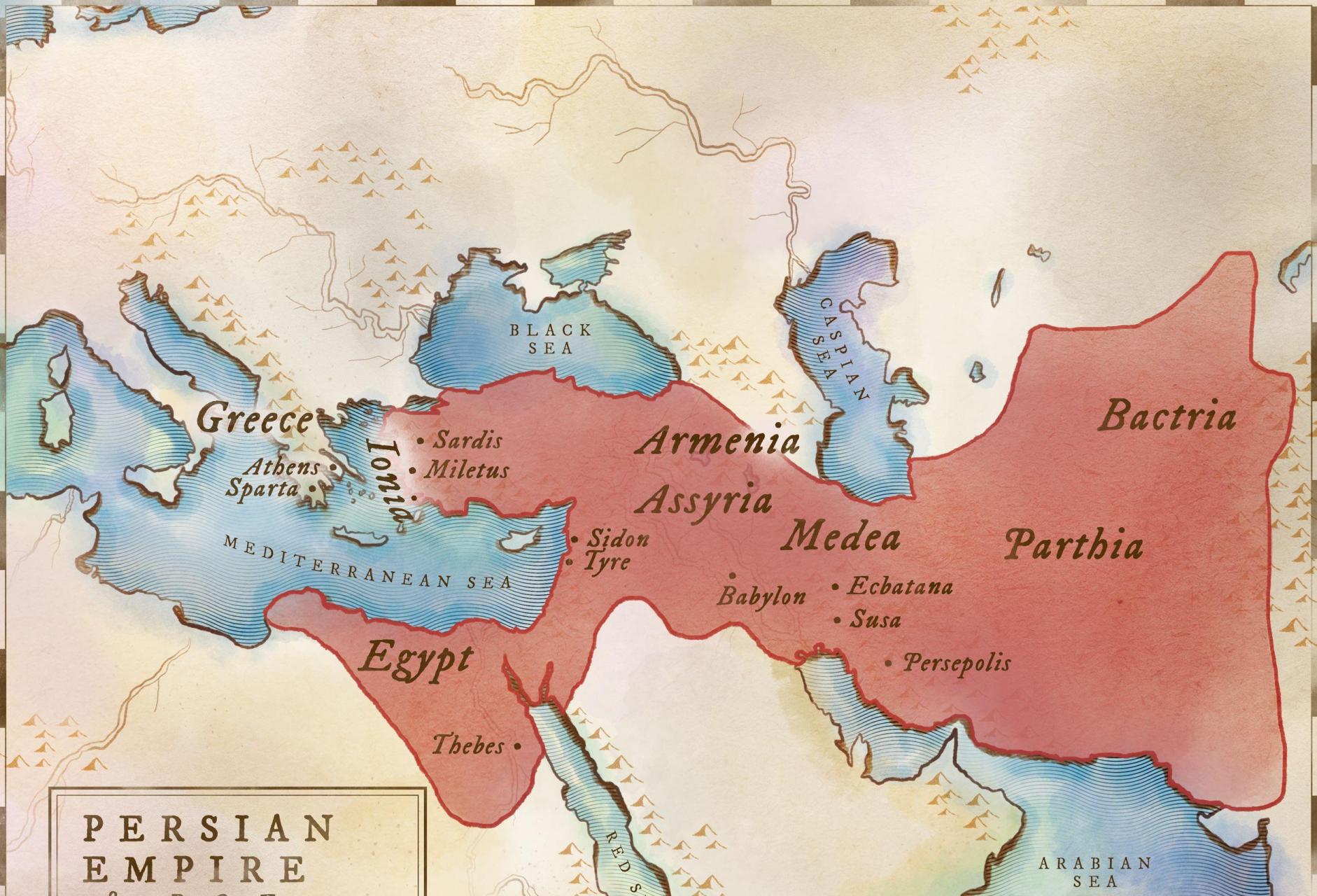 古代波斯帝国(persian empire)是一个伟大的帝国,存在于公元前55昴