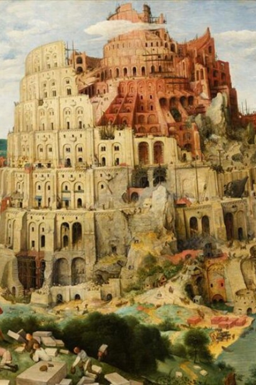 巴别塔 the tower of babel  作品名称:巴别塔  这幅作品是老彼得