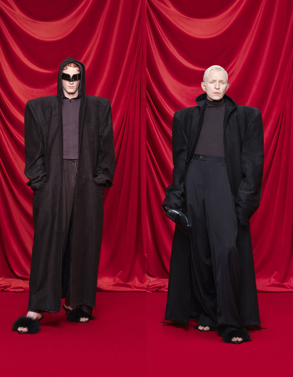 巴黎世家2024年春夏男装系列呈现了一场引人注目的时尚盛宴,从服装到