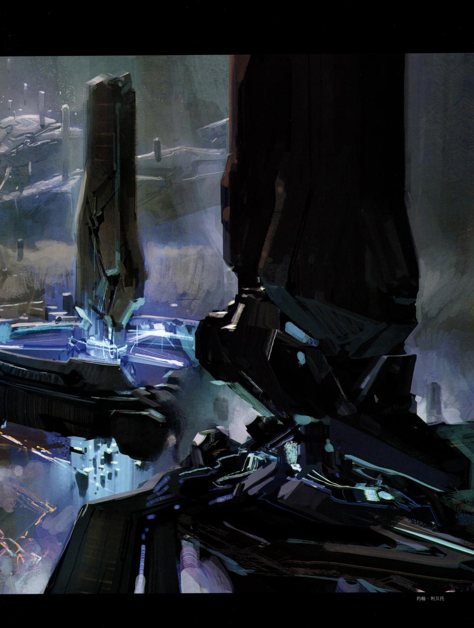 gif创作人# 经典游戏《光环5守护者》资料设定原画集作品欣赏4