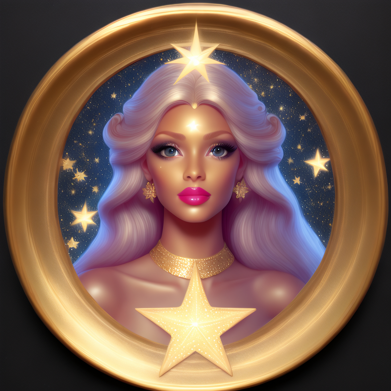 星盘本命盘金星与海王星之间形成的合,拱,刑,冲四种相位,各有什么特点