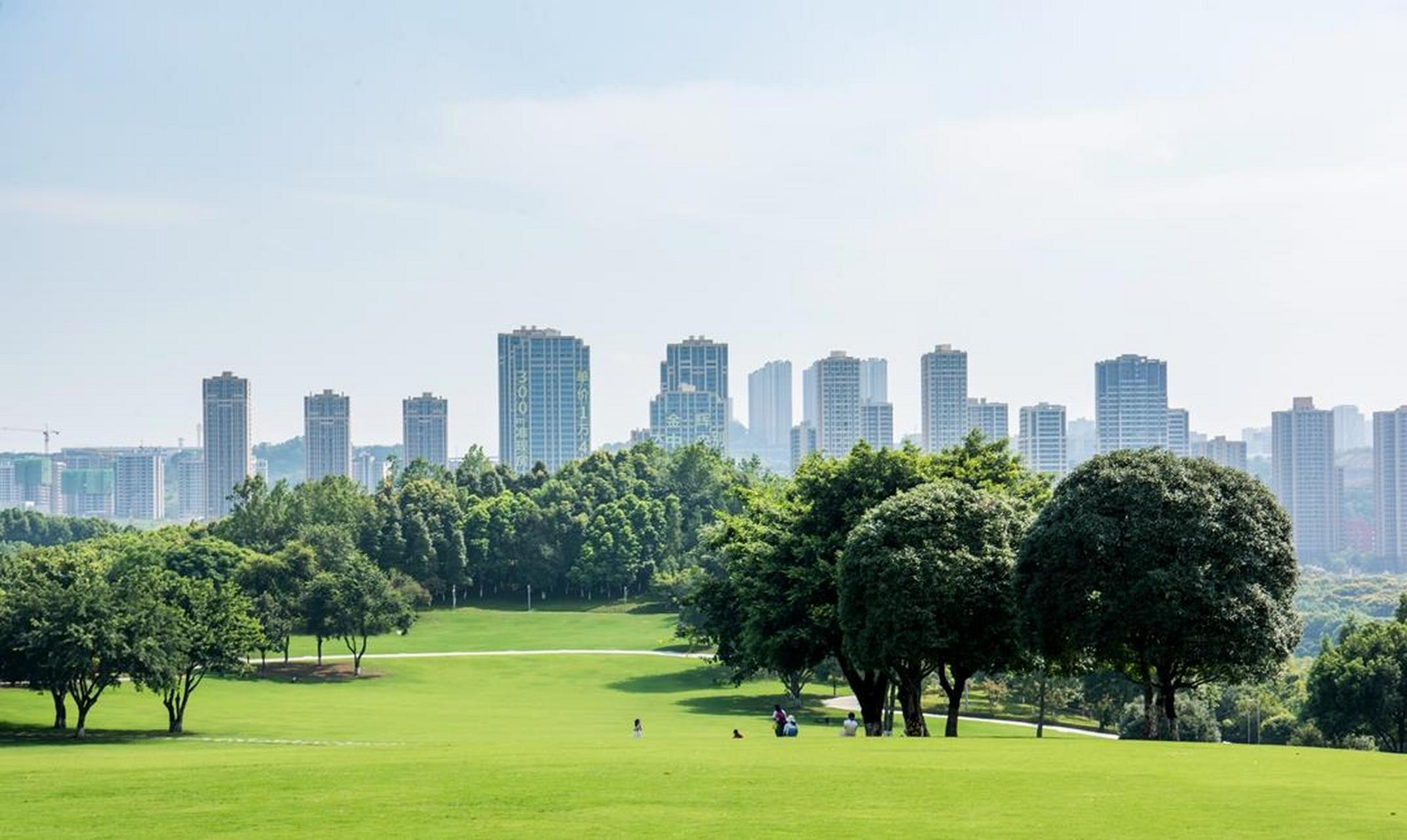 亚洲最大城市中央公园图片