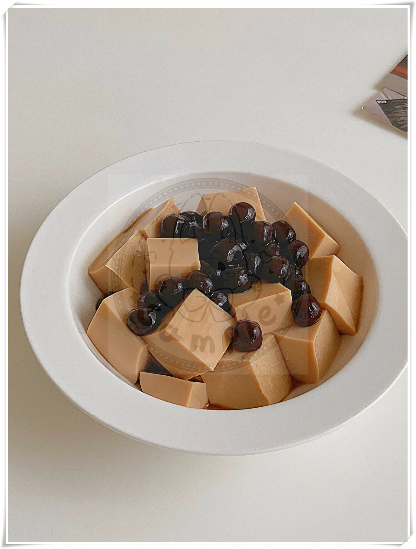 q弹珍珠奶茶冻|奶冻入口即化|巨好吃  今天终于尝试了我馋了好久的