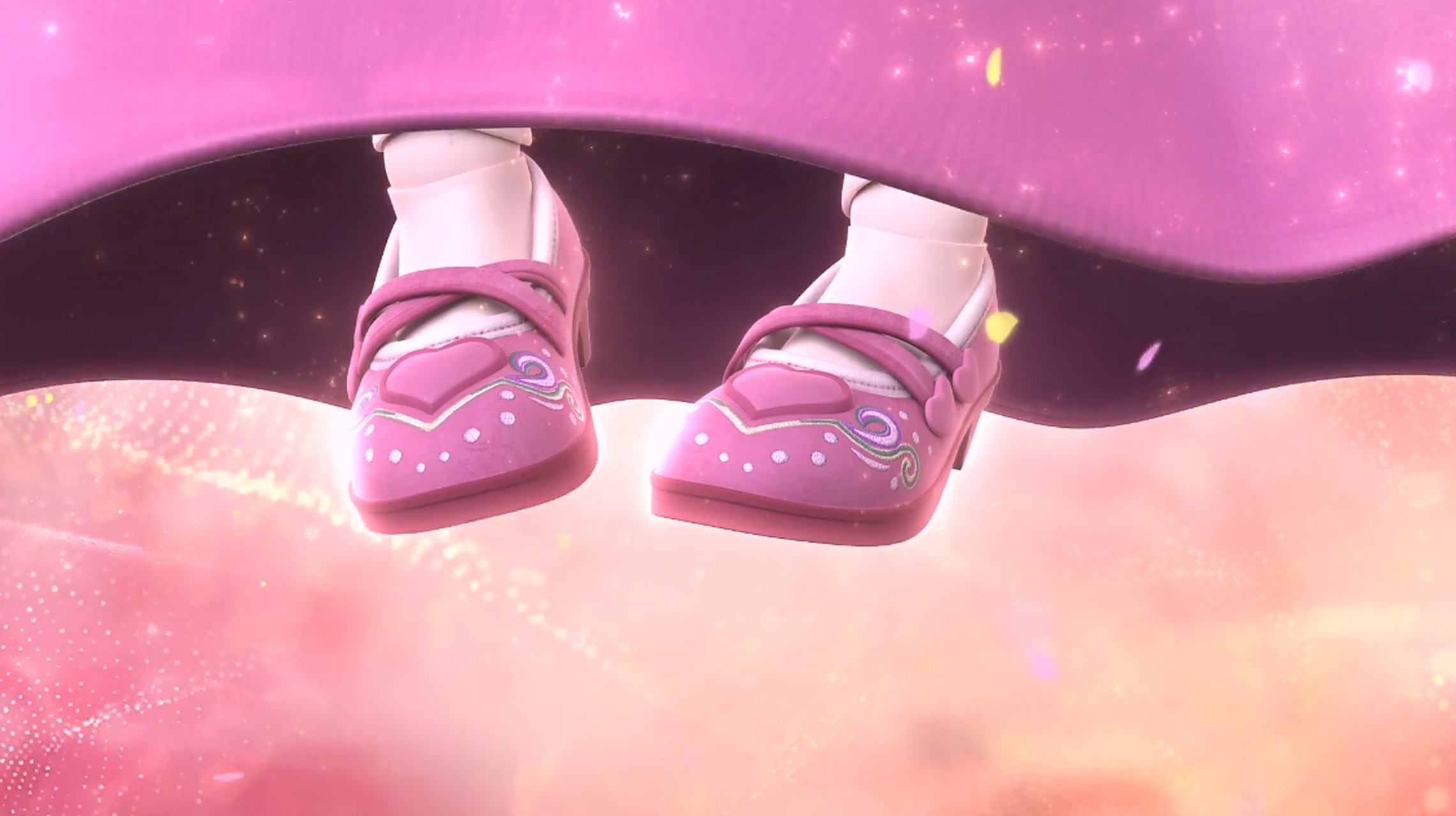 叶罗丽#裙摆下的鞋子