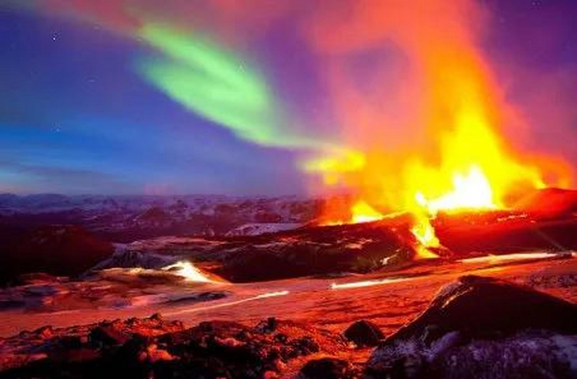 冰岛是世界温泉最多的国家,所以被称为"冰火之国".