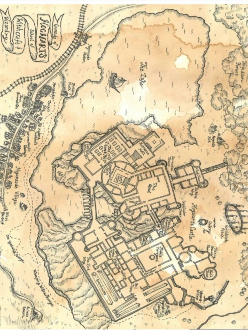 探索神秘的霍格沃茨地图:寻找属于你的独特之路  我为你整理了八种不