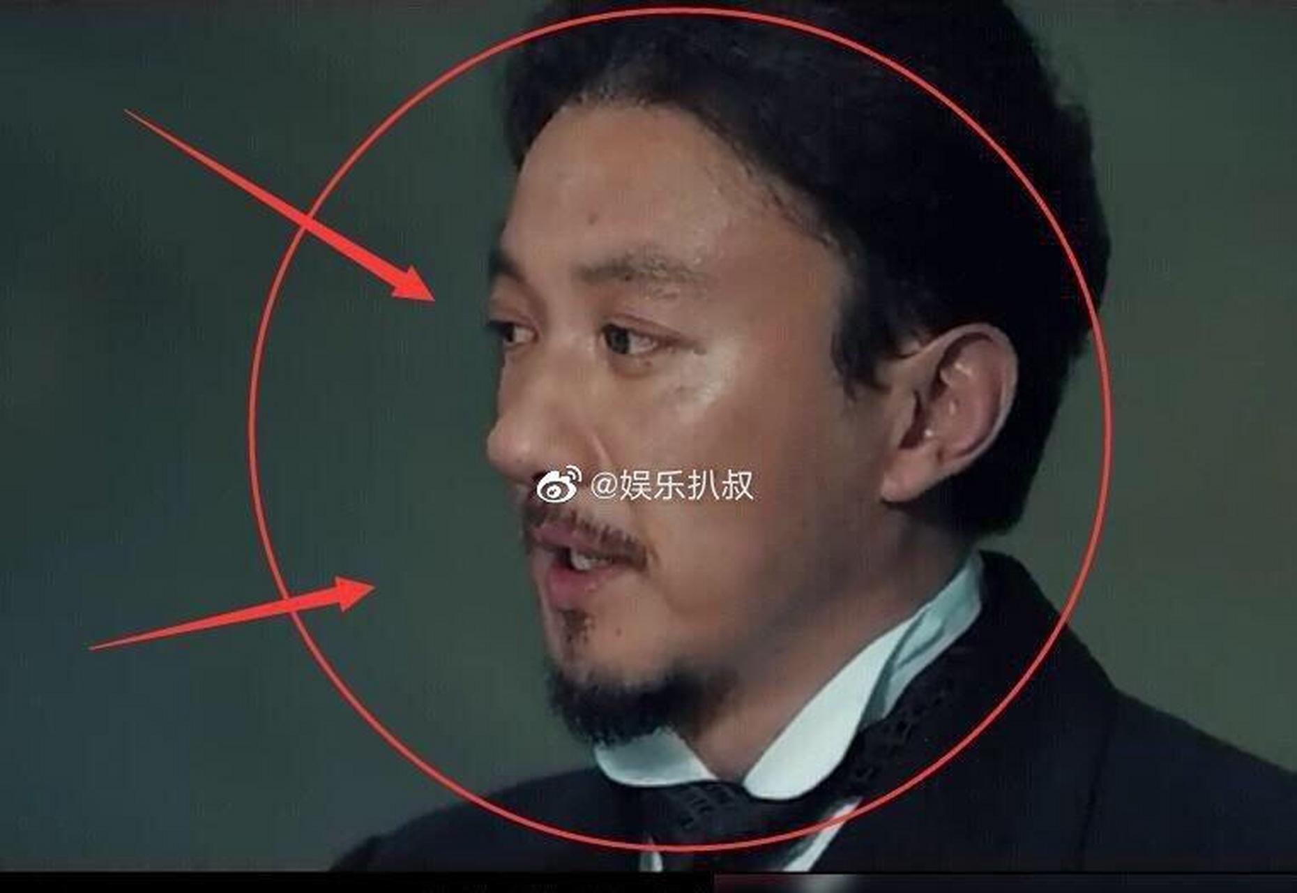 gif创作人# 剧版《风声》被吐槽,赵立新被ai换脸成周一围,特效太费苘