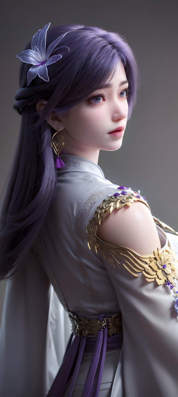 完美世界:云曦易容新形象 #完美世界动画# #云曦# #ai美女绘画# #国漫