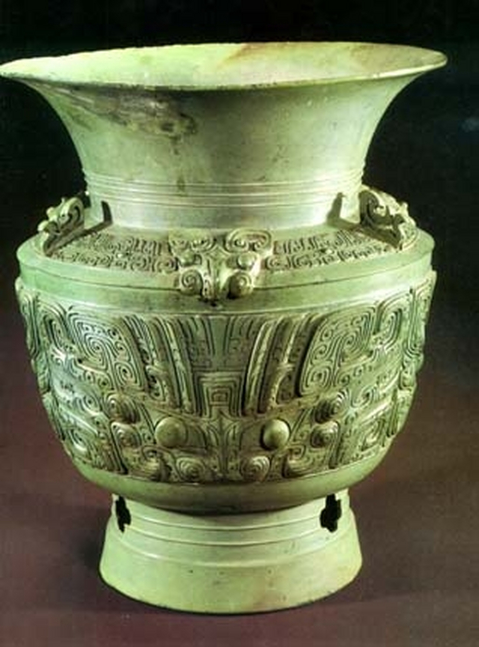 文物# 这是安徽博物院收藏的一组商周时期的青铜器.