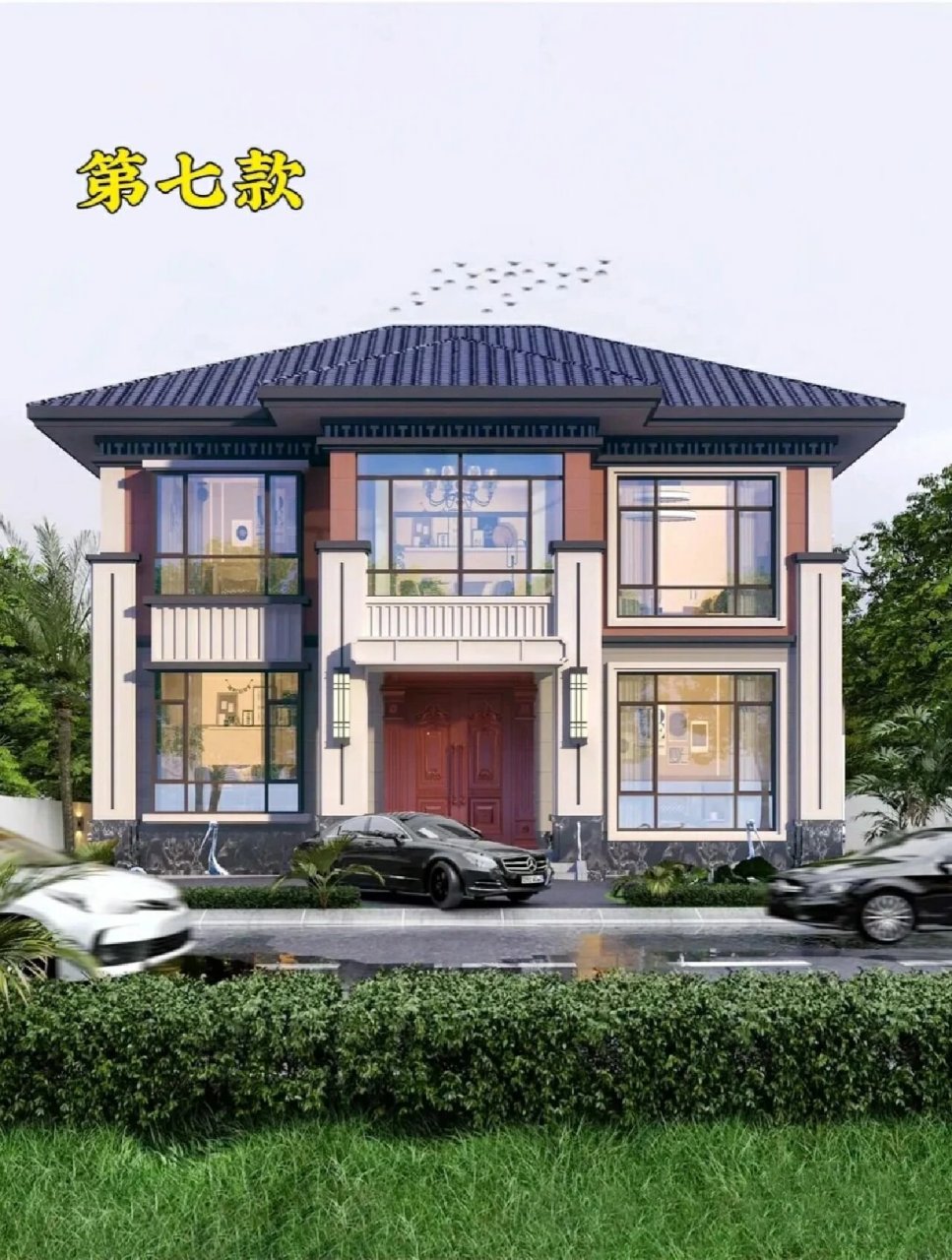 本人推荐九款适合西北地区农村的两层小洋楼