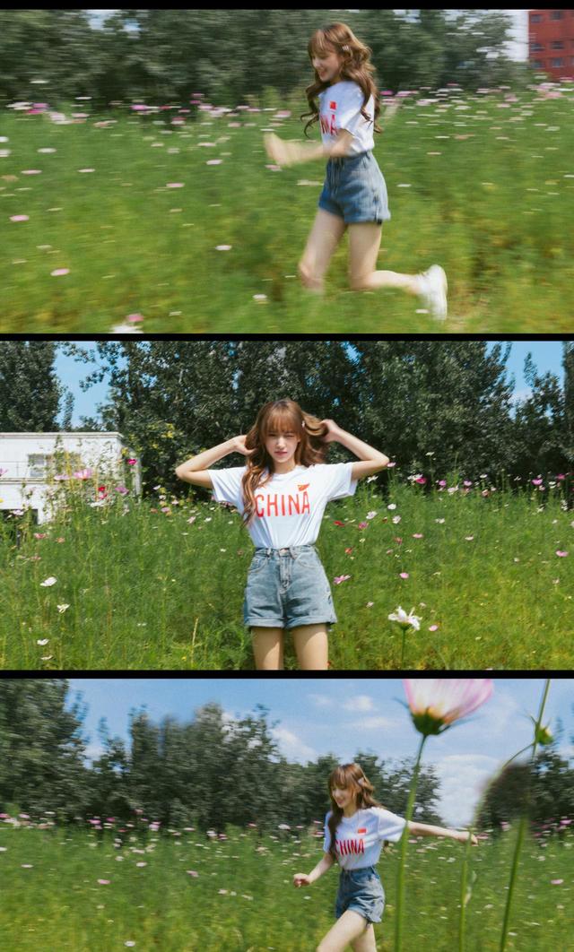 给人一种程潇背影照片程潇的背影图片程潇 写真 壁纸程潇最新照片绿色