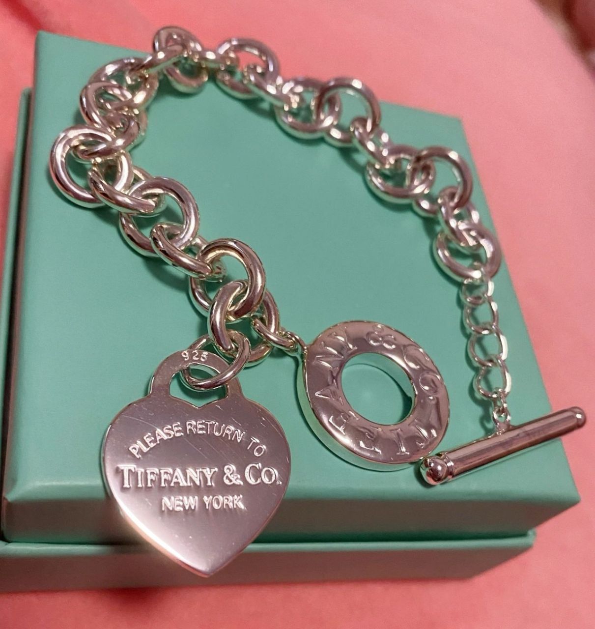 tiffany手链女爱心图片