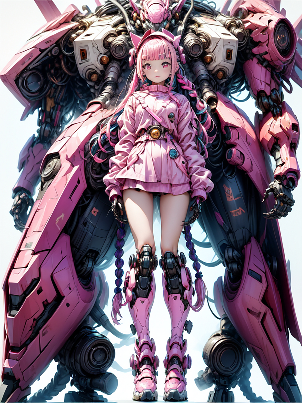 炫酷美少女舞动烽火 #二次元美少女# #机甲少女# #二次元机甲少女美图