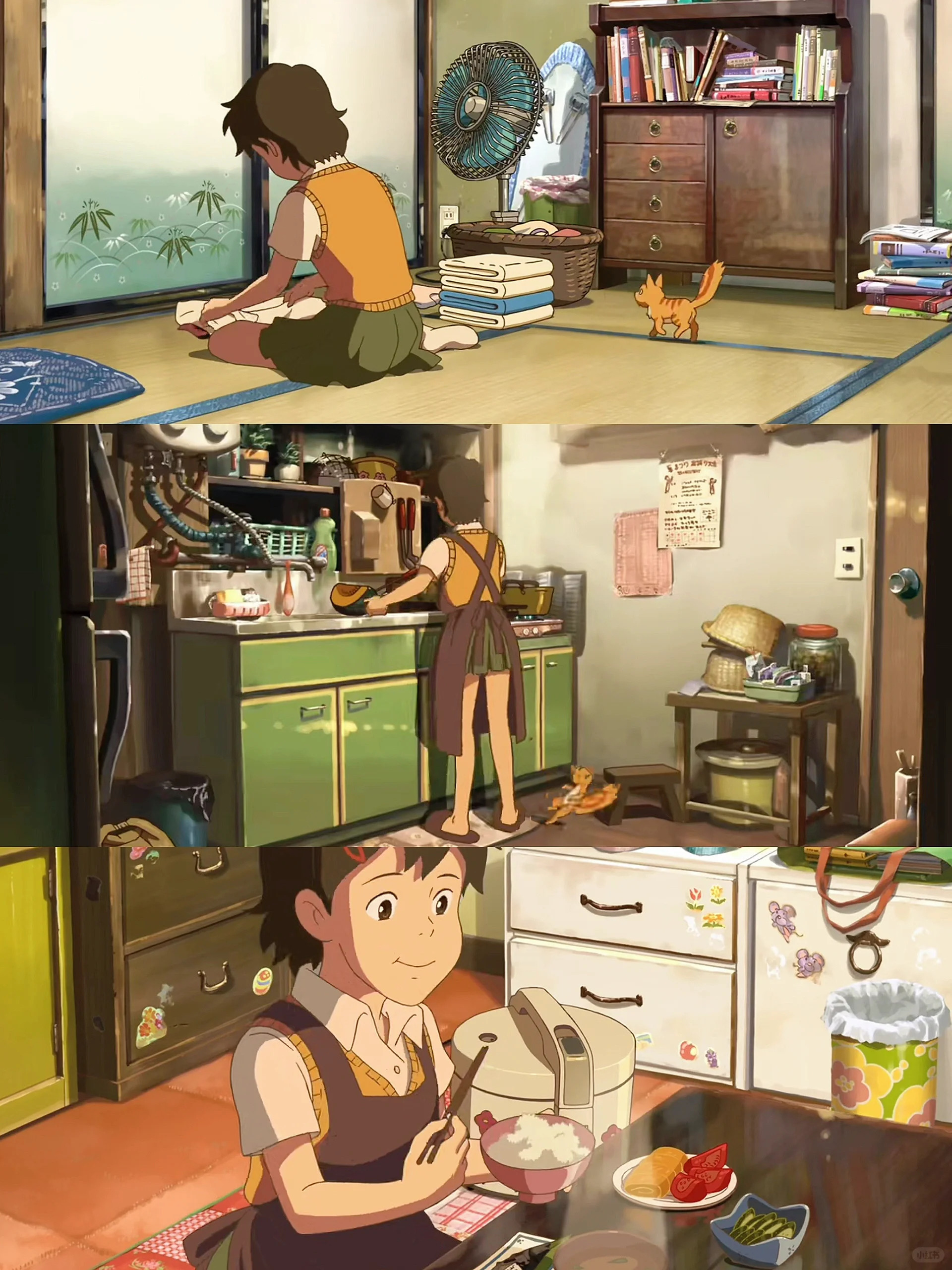 冷门佳作值得n刷的治愈系动漫画风绝美 片名《追逐繁星的孩子》 - 我
