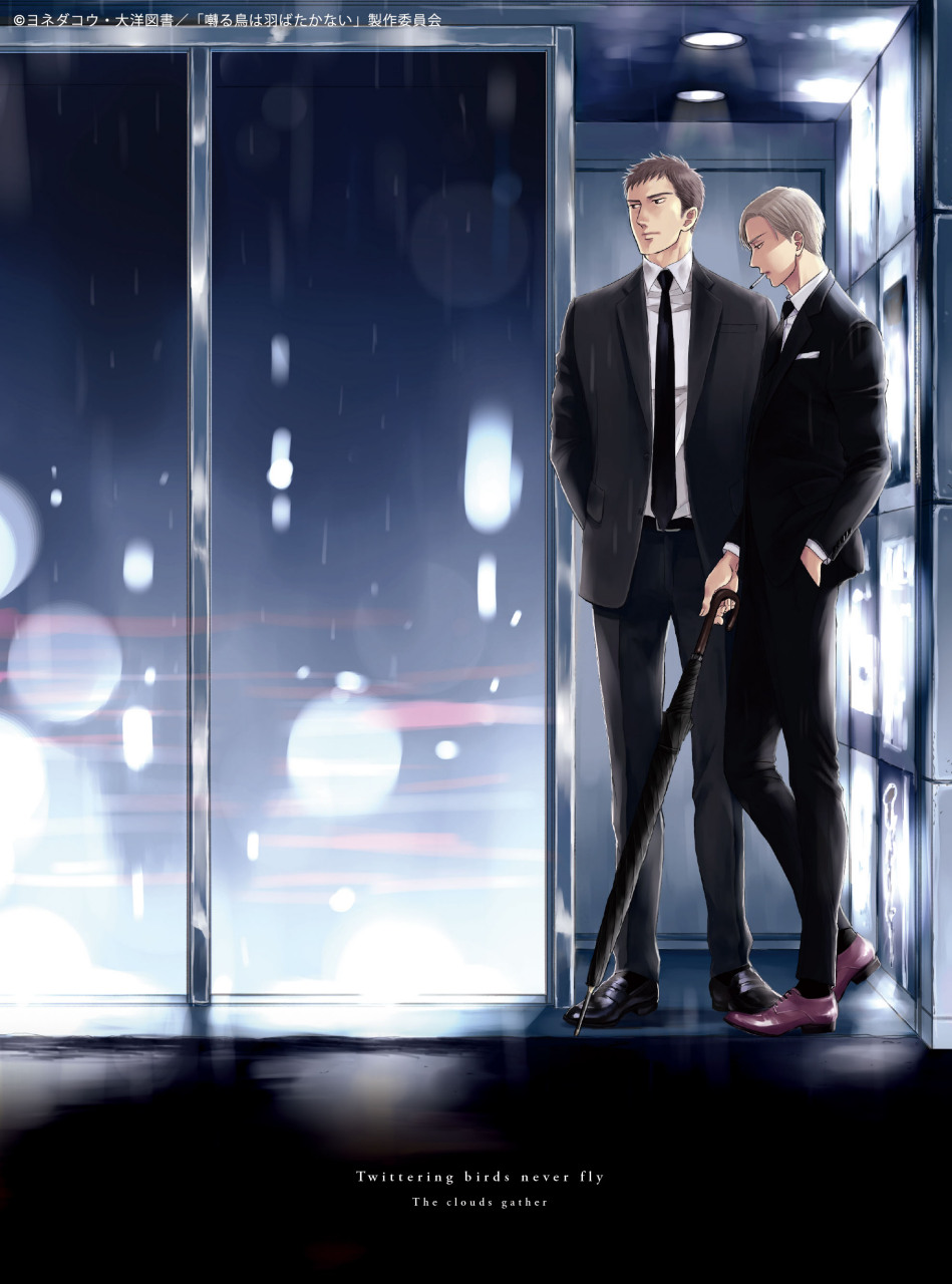 二次元# 剧场版《鸣鸟不飞 乌云密布》发布了最新的bd封面,这个颜值