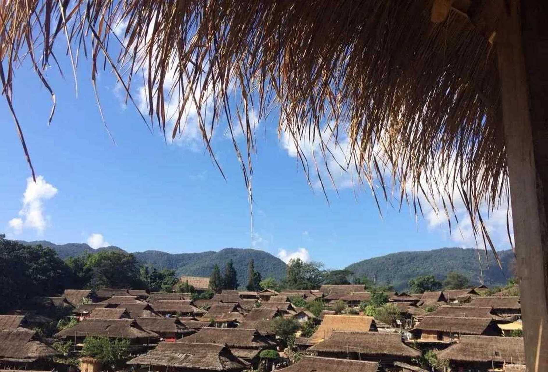 翁丁古寨已有400历史,是3000多年佤族文化的发源地,坐落在云南临沧市