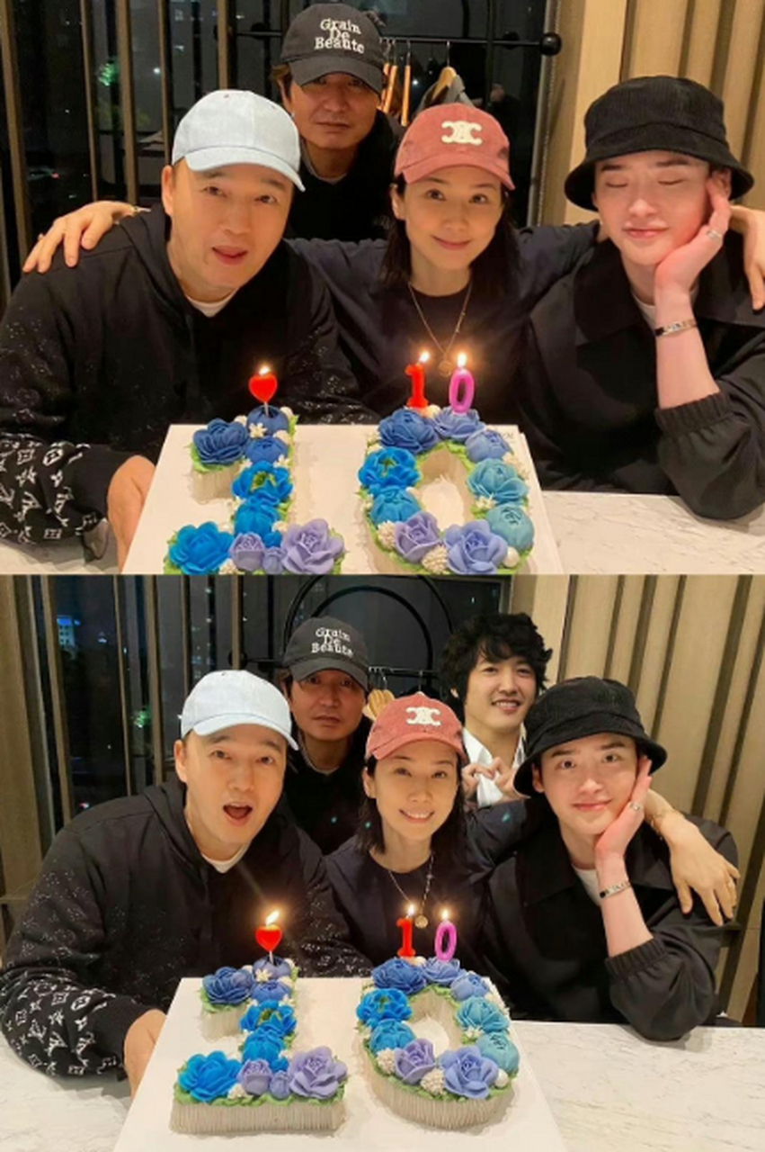 李钟硕朴宝英同框合照#.#李钟硕朴宝英合照##李钟硕#   我哭