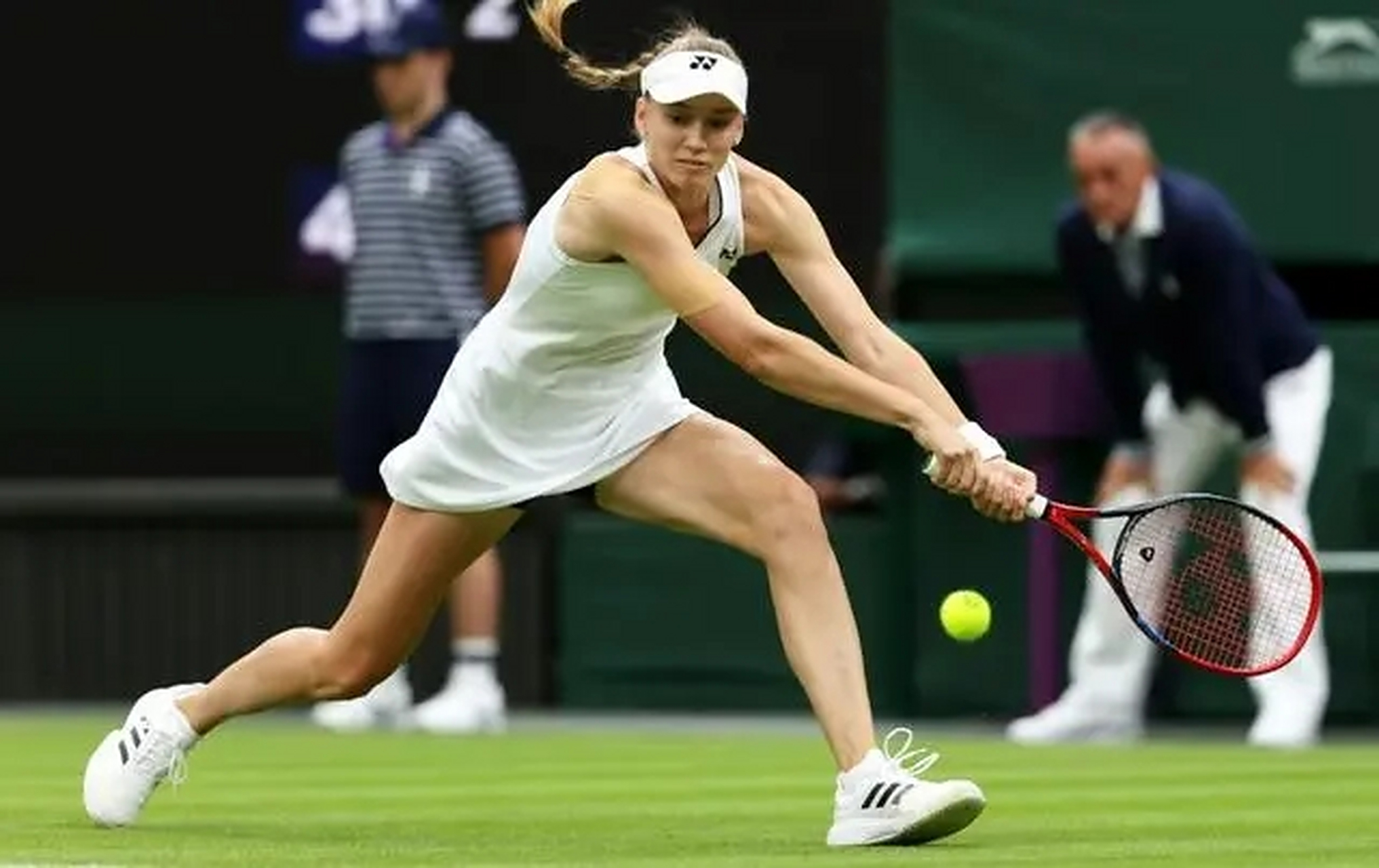 温布尔登网球锦标赛-莱巴金娜2-1逆转拒绝爆冷 在女单第一轮的比赛中