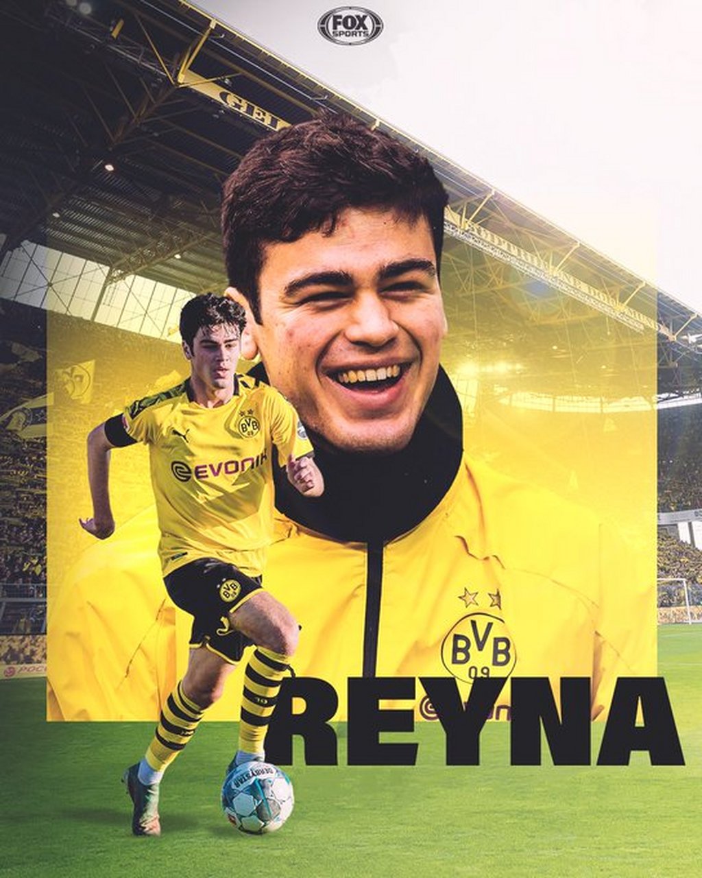 17岁的雷纳在多特蒙德首次首发出场,他是美国队传奇人物克劳迪奥的