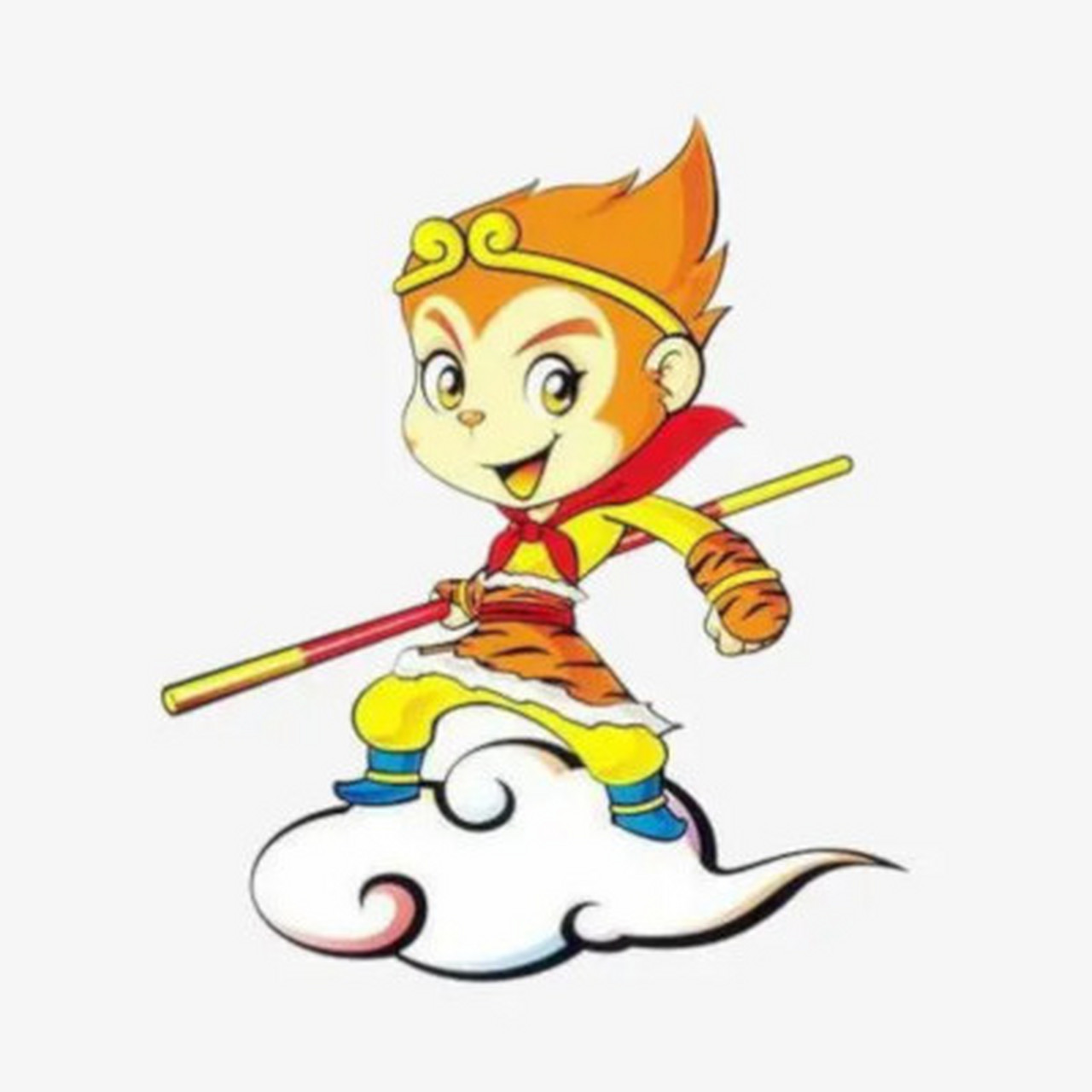 刚刚学会筋斗云的孙悟空整日无拘无束,逍遥自在.