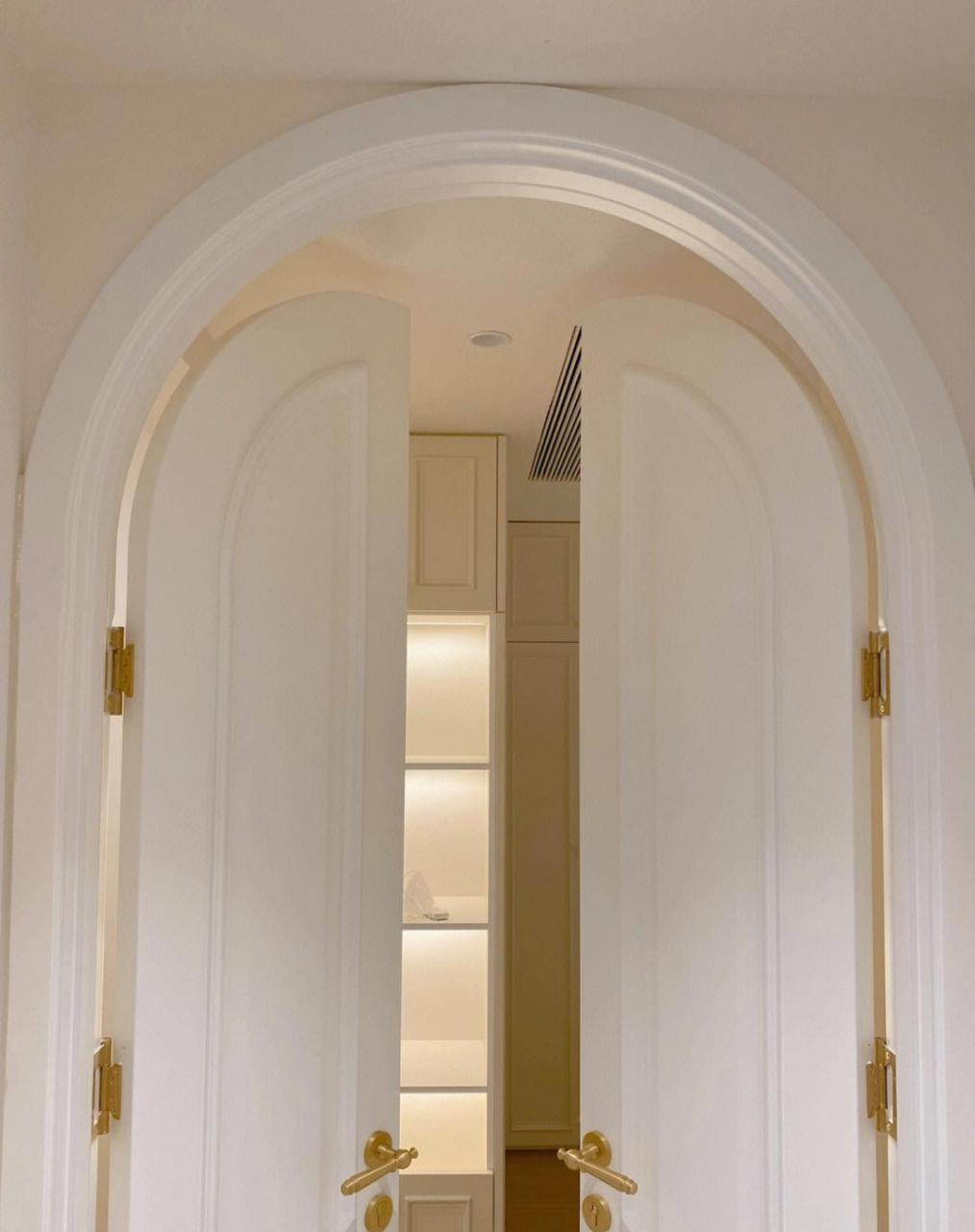 1米1门洞的法式拱形双开门,小户型来抄作业|||每天都有邻居来我家参观