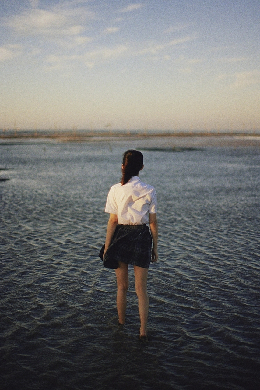 清新女孩户外唯美意境摄影写真