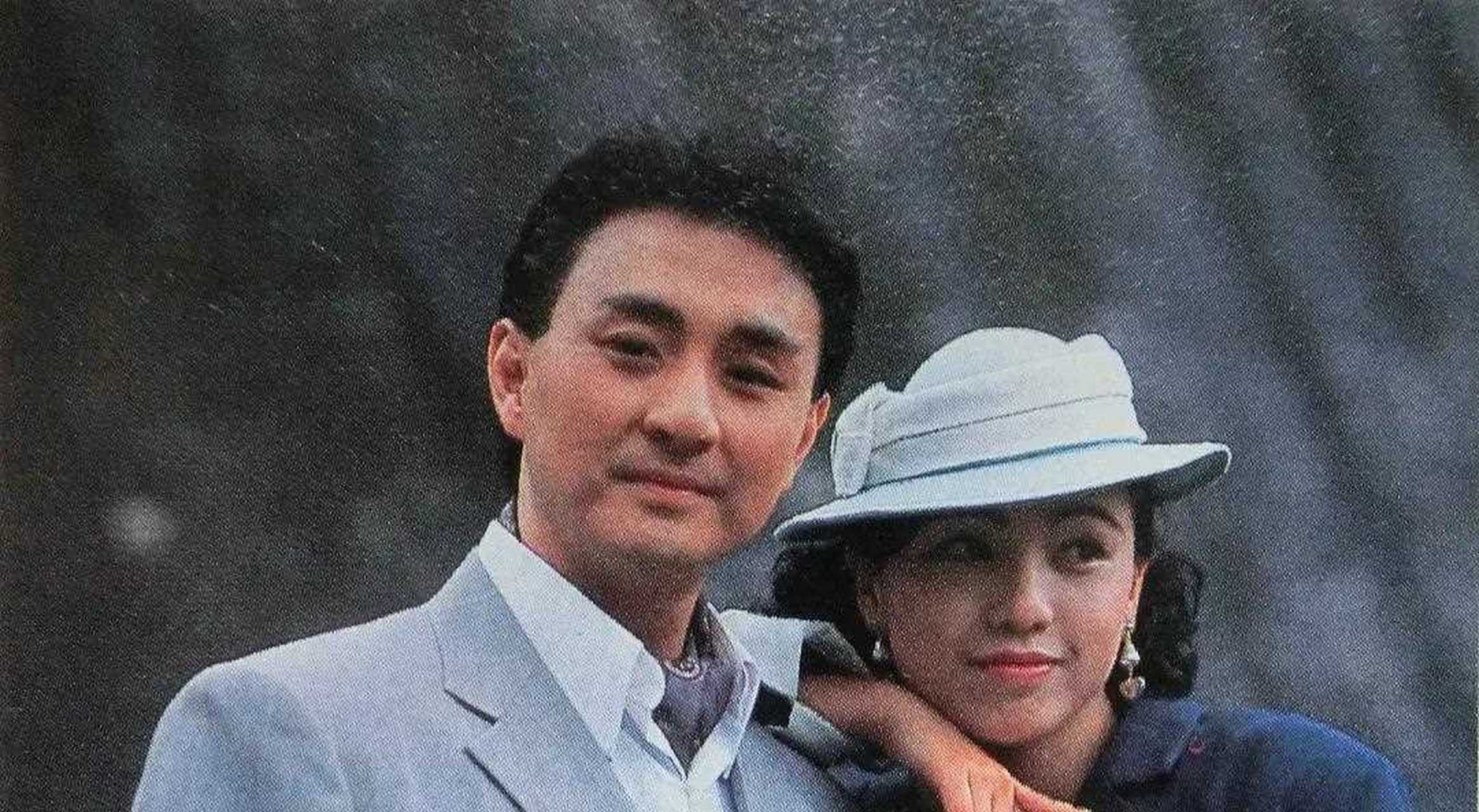 奇怪的组合,原来王杰和邓萃雯演过电视剧《血溅塘西》,此剧集和《大