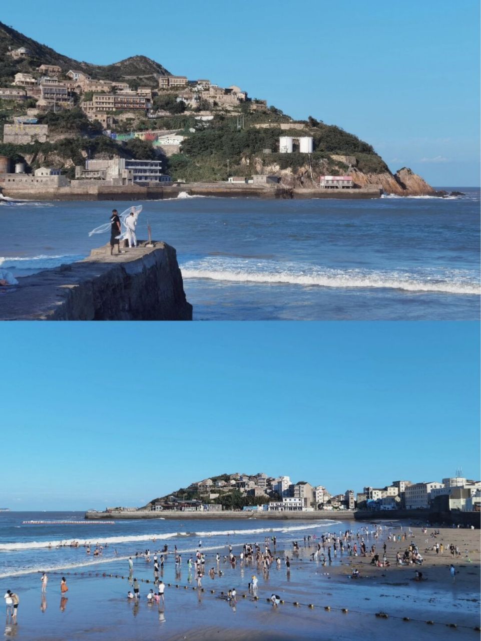 被称为台州小镰仓,这里有浪漫的海景公路,梦幻的彩色小渔村,柔软细腻